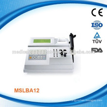 MSLBA12W Analizador de bioquímica portátil de doble canal Máquina de coagulación